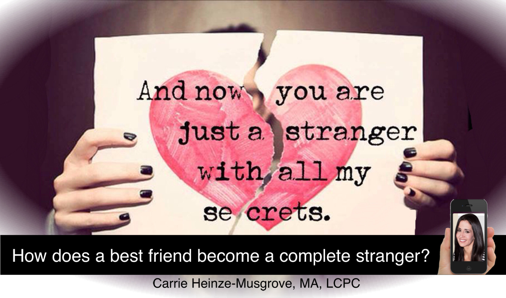 friends to strangers – You Get What Anybody Gets…